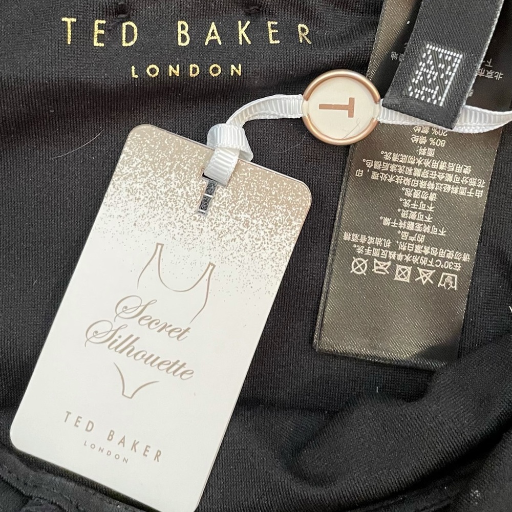 NWT Ted Baker Gessie Highland Plunge One Piece Swimsuit - Picture 12 of 16